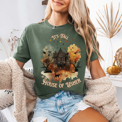 It's Fall at the House of Usher - Edgar Allan Poe Fall Shirt