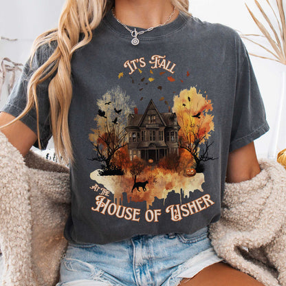 It's Fall at the House of Usher - Edgar Allan Poe Fall Shirt