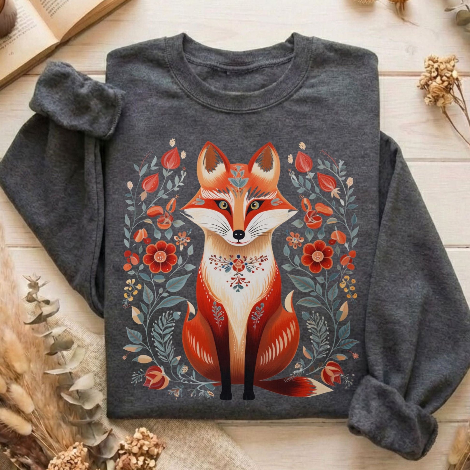Sweatshirt Dark Heather / S Design 49 Sweatshirt The Mystic Eden