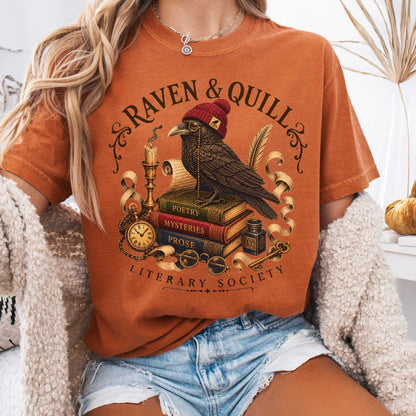 T-Shirt Yam / S Raven & Quill Literary Society T-Shirt The Mystic Eden