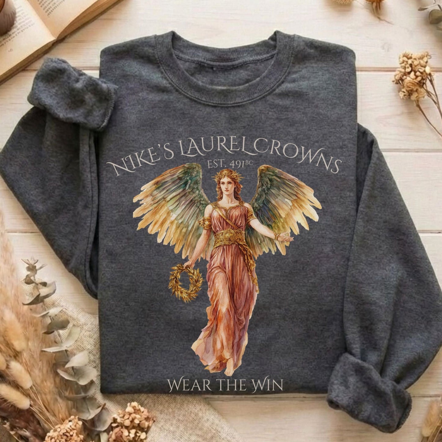 Sweatshirt Dark Heather / S Design 111 Sweatshirt The Mystic Eden
