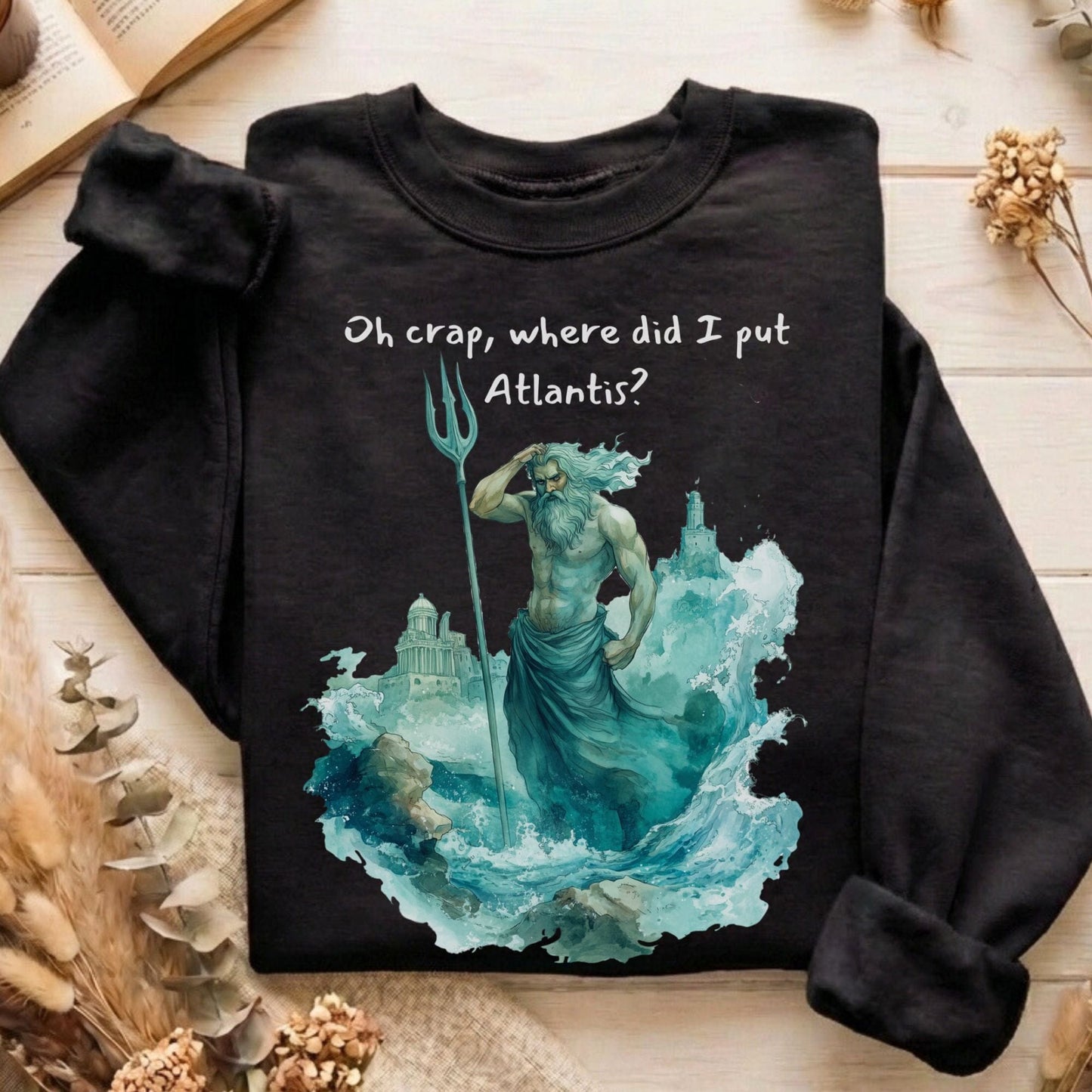 Sweatshirt Black / S Design 102 Sweatshirt The Mystic Eden