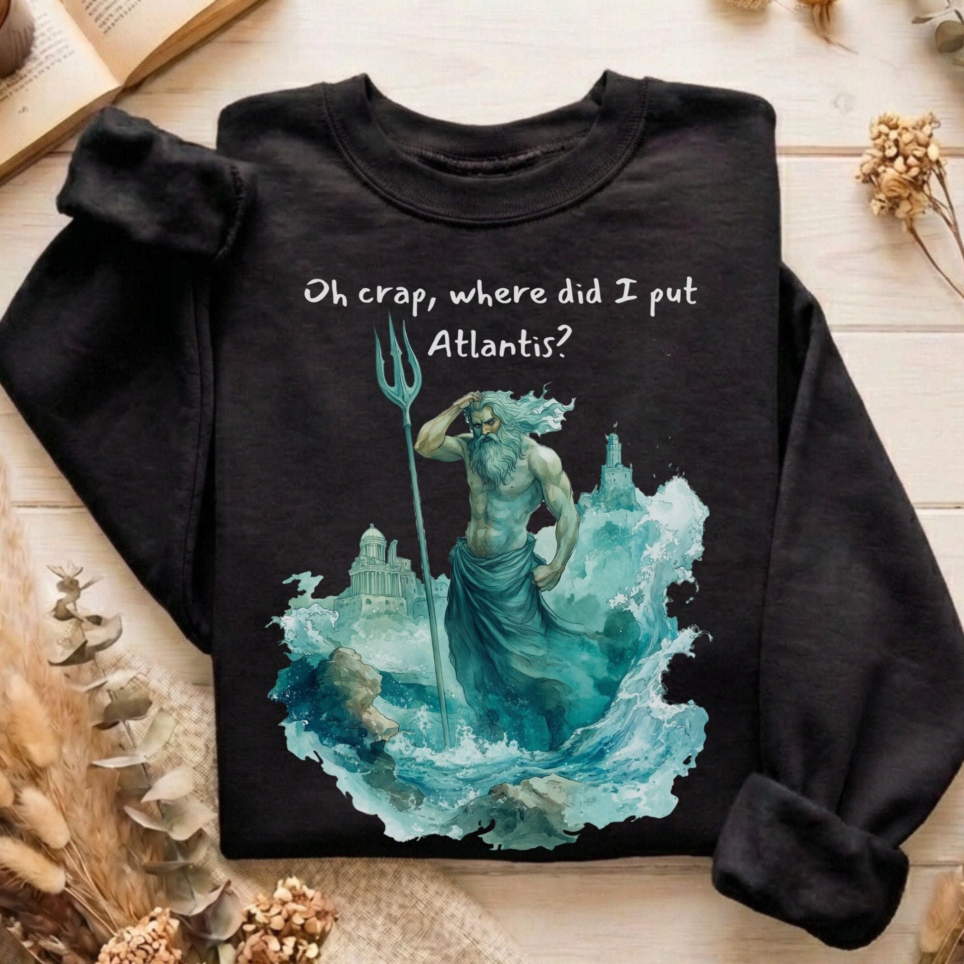 Sweatshirt Black / S Design 102 Sweatshirt The Mystic Eden