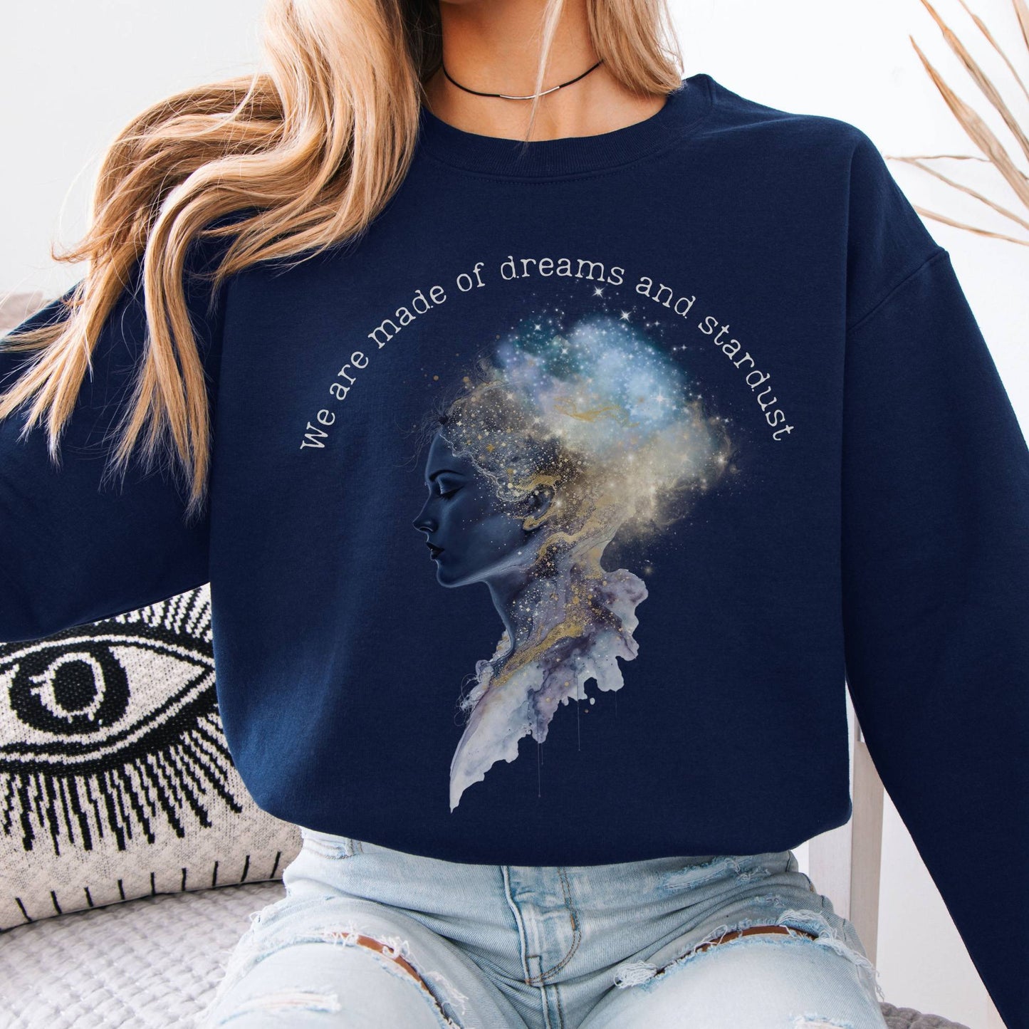 Sweatshirt Design 248 Crewneck Sweatshirt The Mystic Eden