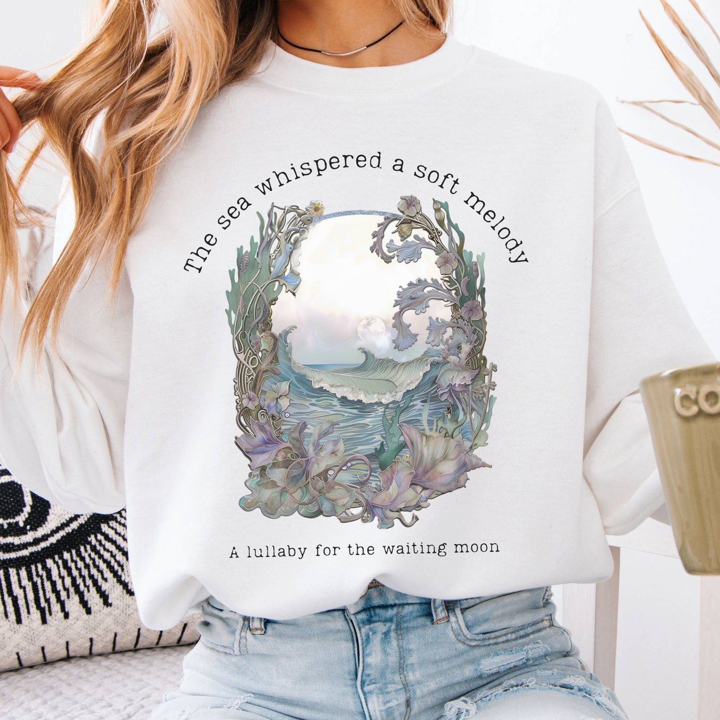 Sweatshirt Design 271 Crewneck Sweatshirt The Mystic Eden