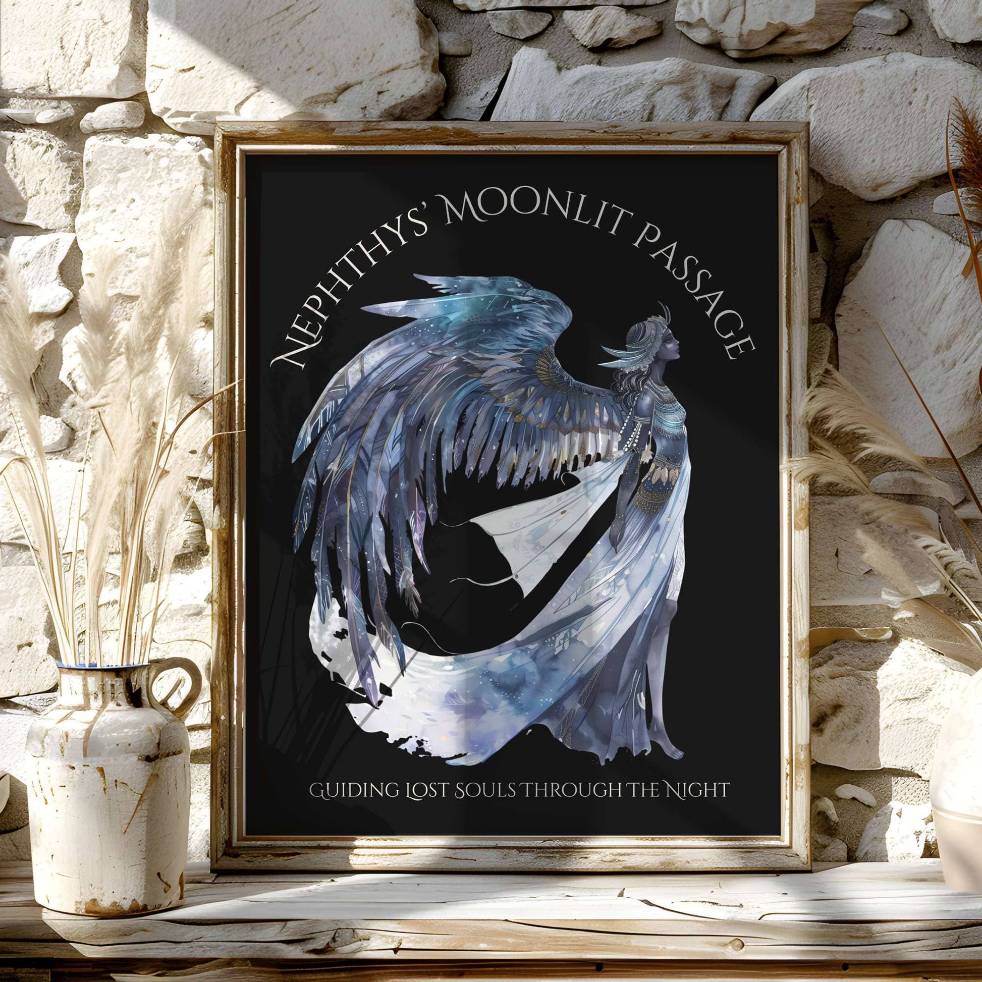 Poster 11″ x 14″ / Matte Design 265A - Art Print The Mystic Eden