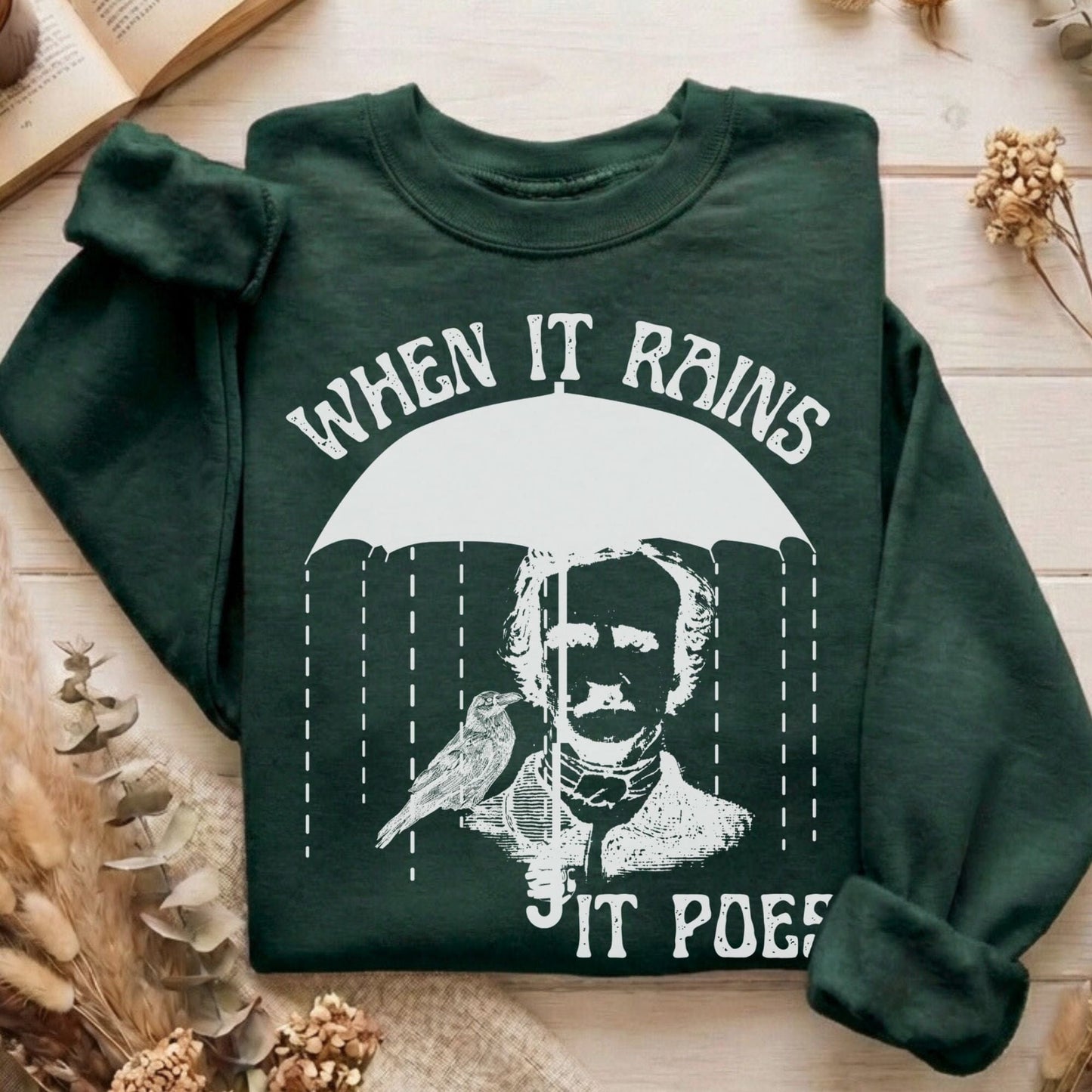 Sweatshirt Forest Green / S Design 61 Sweatshirt The Mystic Eden