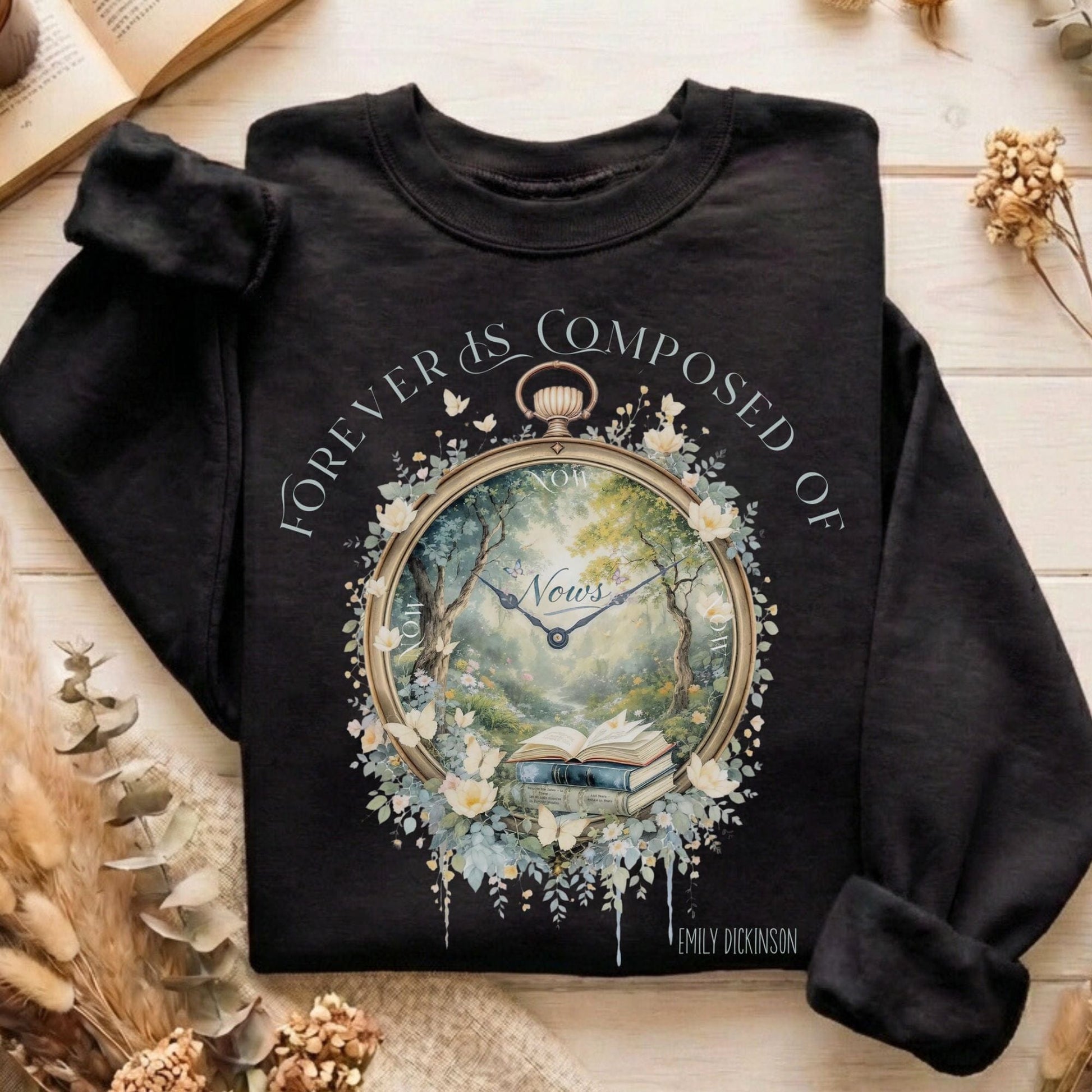 Sweatshirt Black / S Design 240 Crewneck Sweatshirt The Mystic Eden