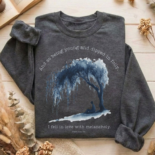 Sweatshirt Dark Heather / S Design 143 Sweatshirt The Mystic Eden