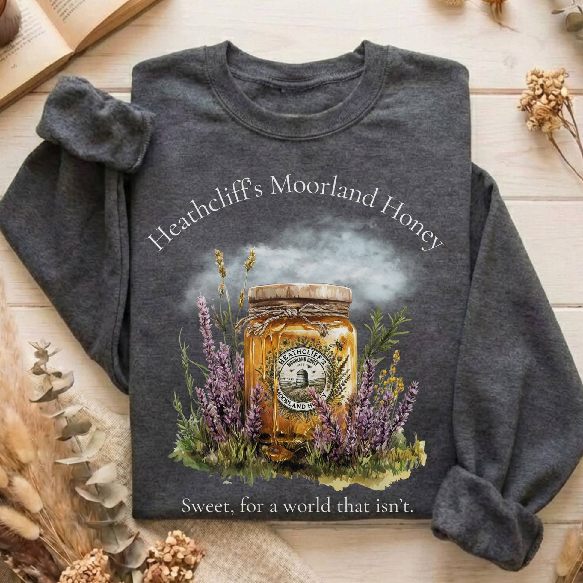 Sweatshirt Dark Heather / S Design 114 Sweatshirt The Mystic Eden