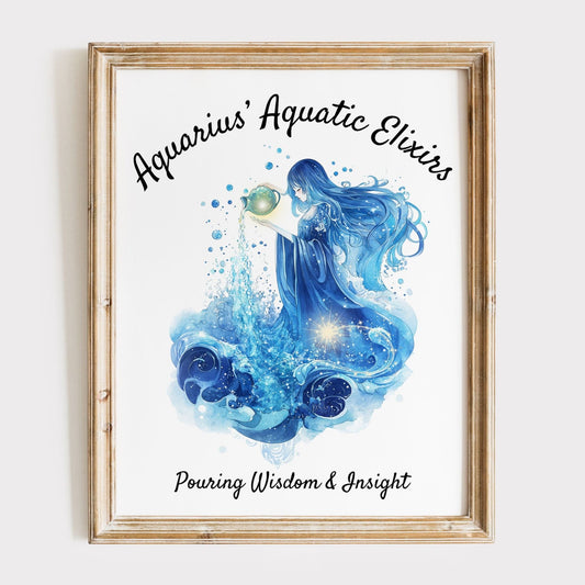 Art Prints 11″ x 14″ / Matte Design 148A - Art Print The Mystic Eden