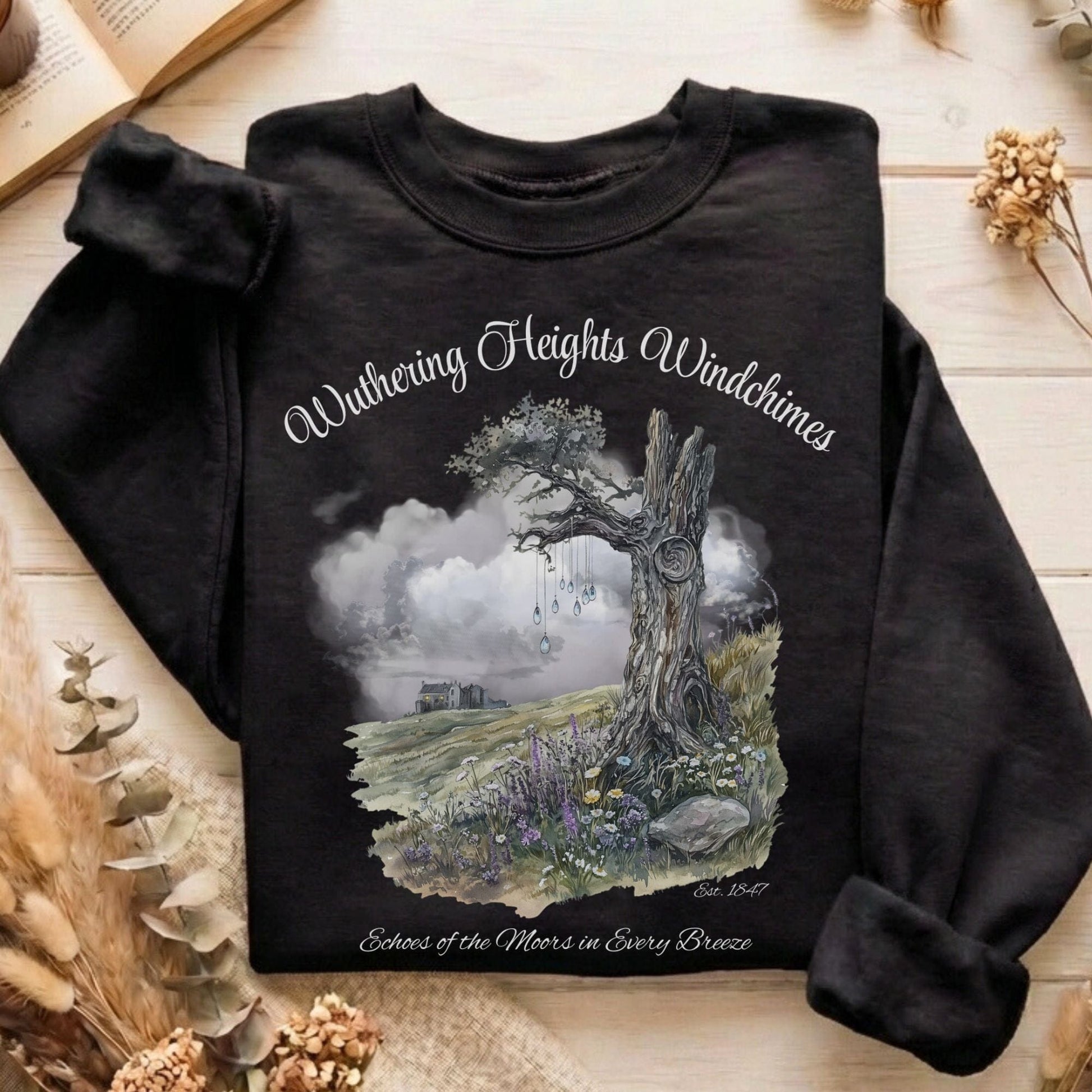 Sweatshirt Black / S Design 115 Sweatshirt The Mystic Eden