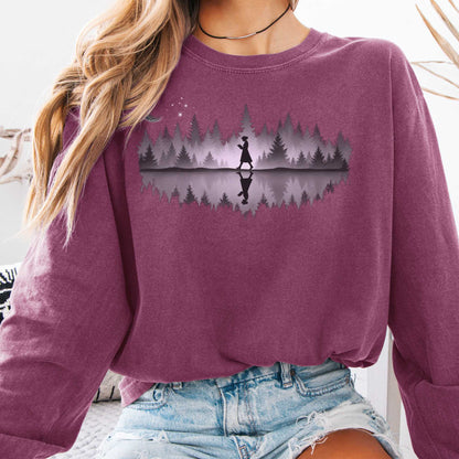 Long-sleeve Berry / S Midnight Reader Long Sleeve The Mystic Eden