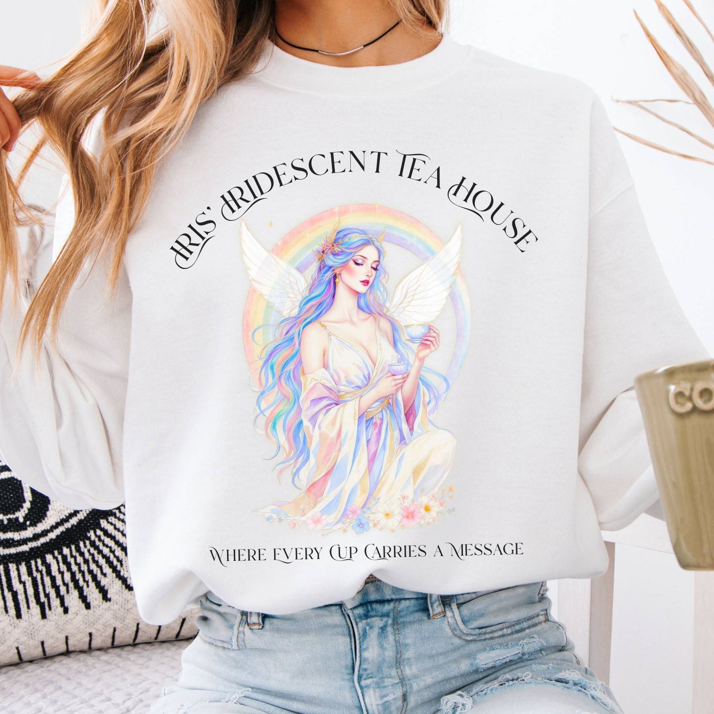 Sweatshirt Design 276 Crewneck Sweatshirt The Mystic Eden