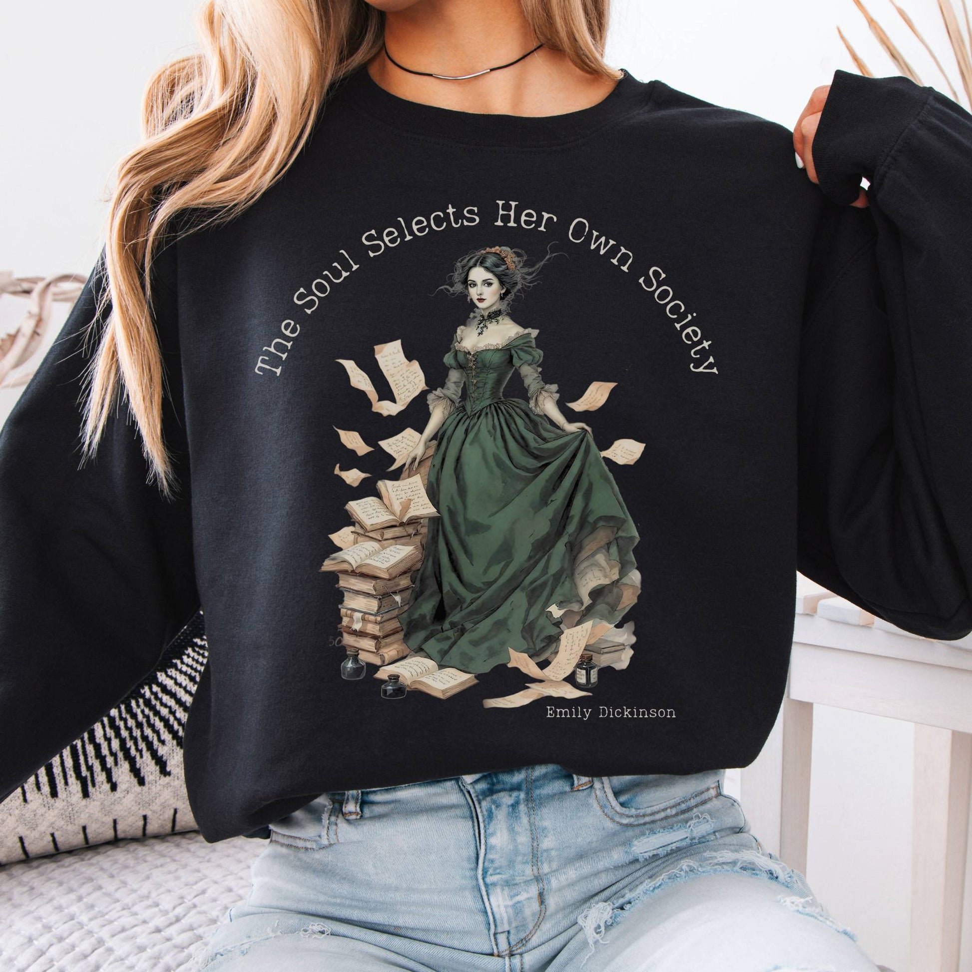 Sweatshirt Design 253 Crewneck Sweatshirt The Mystic Eden