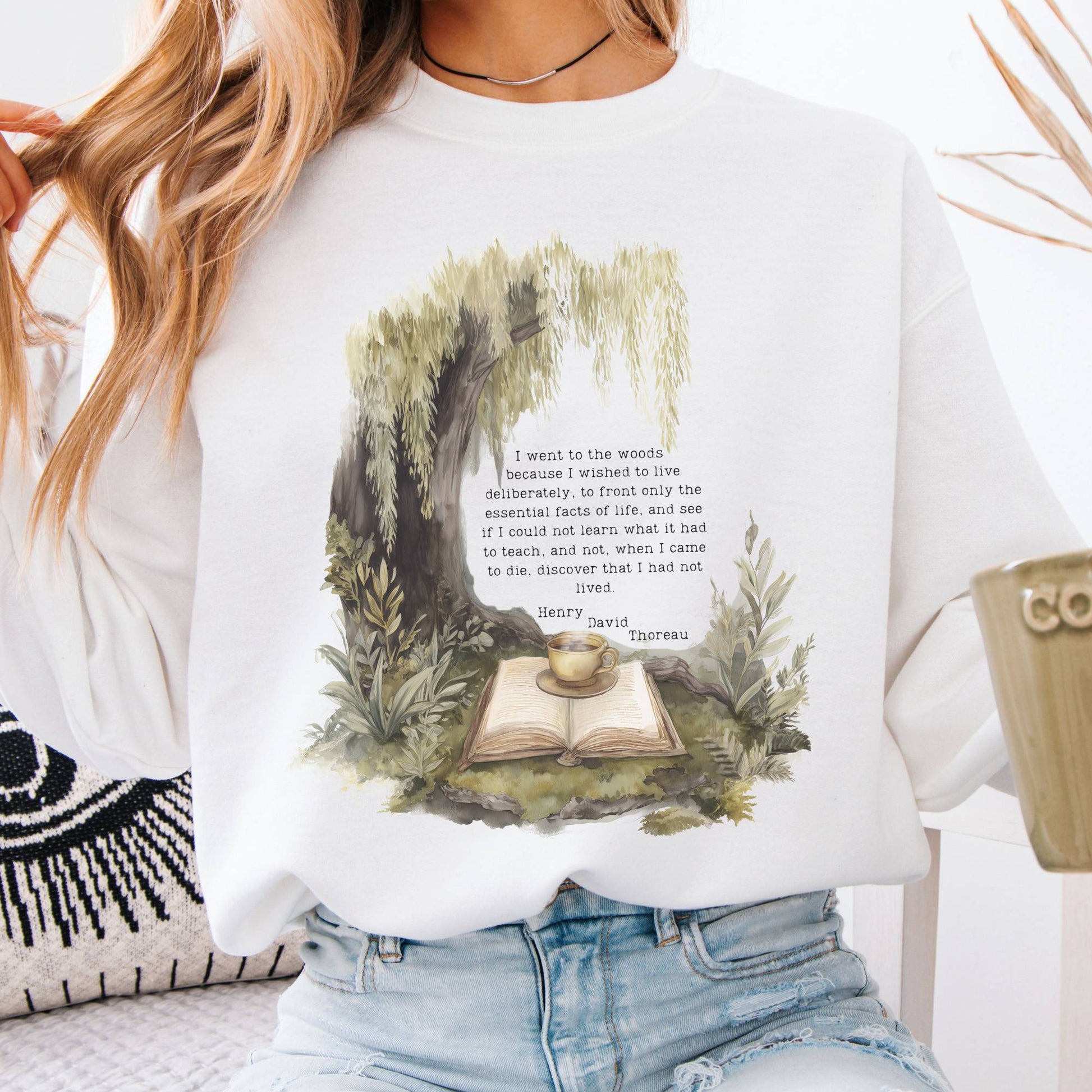 Sweatshirt Design 245 Crewneck Sweatshirt The Mystic Eden