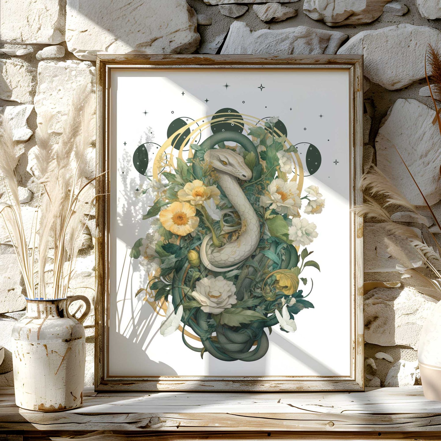Art Prints 11″ x 14″ / Matte Design 45B - Art Print The Mystic Eden