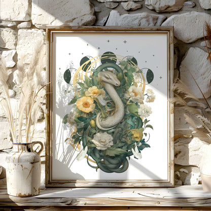 Art Prints 11″ x 14″ / Matte Design 45B - Art Print The Mystic Eden