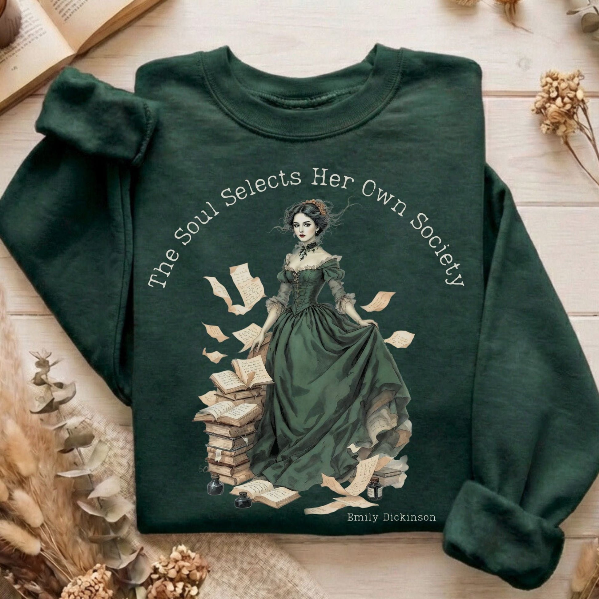 Sweatshirt Forest Green / S Design 253 Crewneck Sweatshirt The Mystic Eden