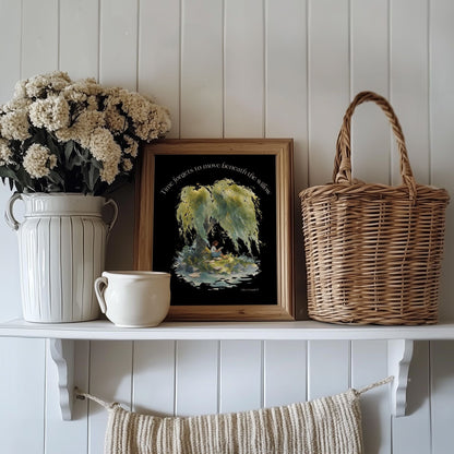 Poster 11″ x 14″ / Matte Design 244A - Art Print The Mystic Eden