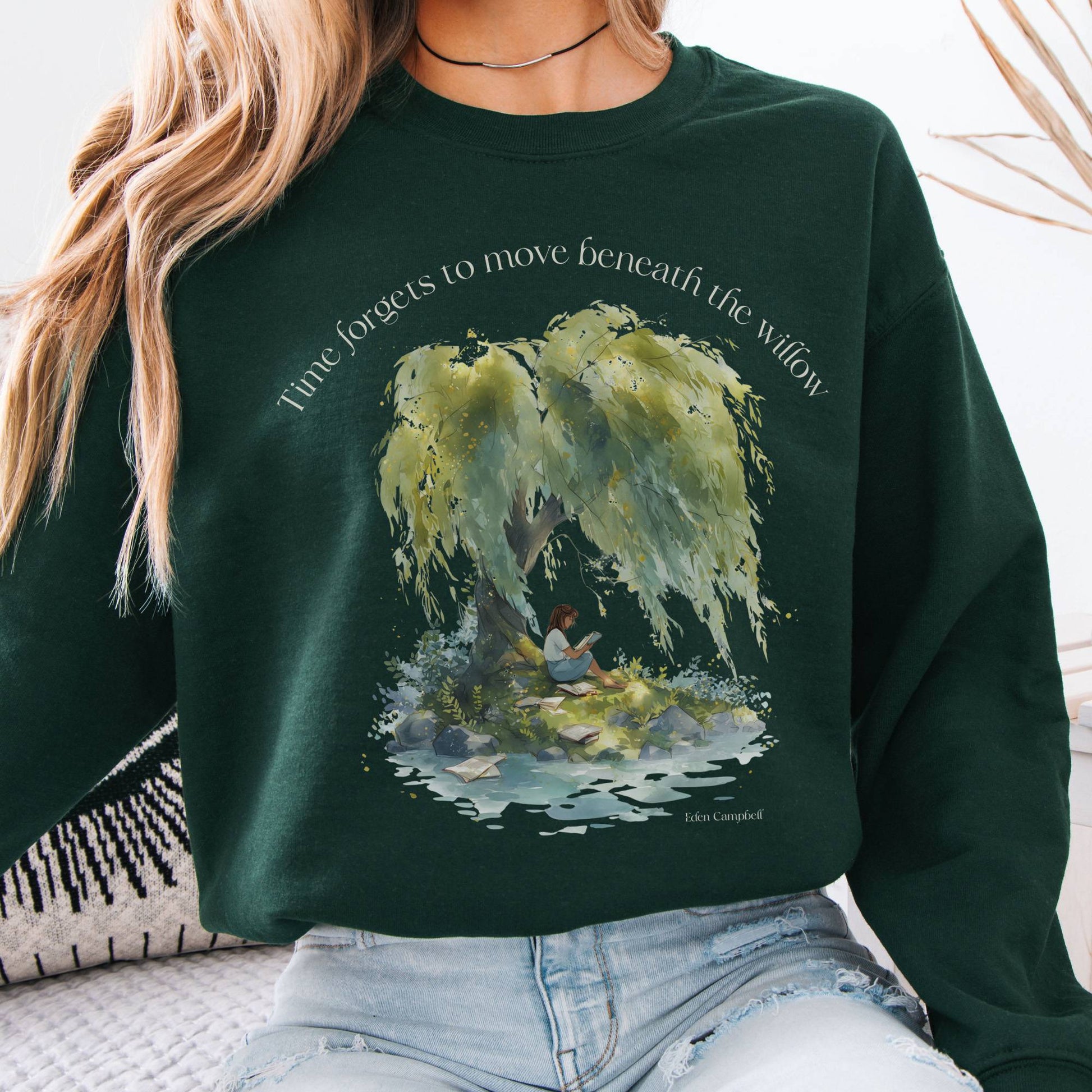 Sweatshirts Design 244 Crewneck Sweatshirt The Mystic Eden