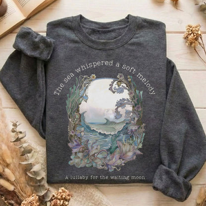 Sweatshirt Dark Heather / S Design 271 Crewneck Sweatshirt The Mystic Eden