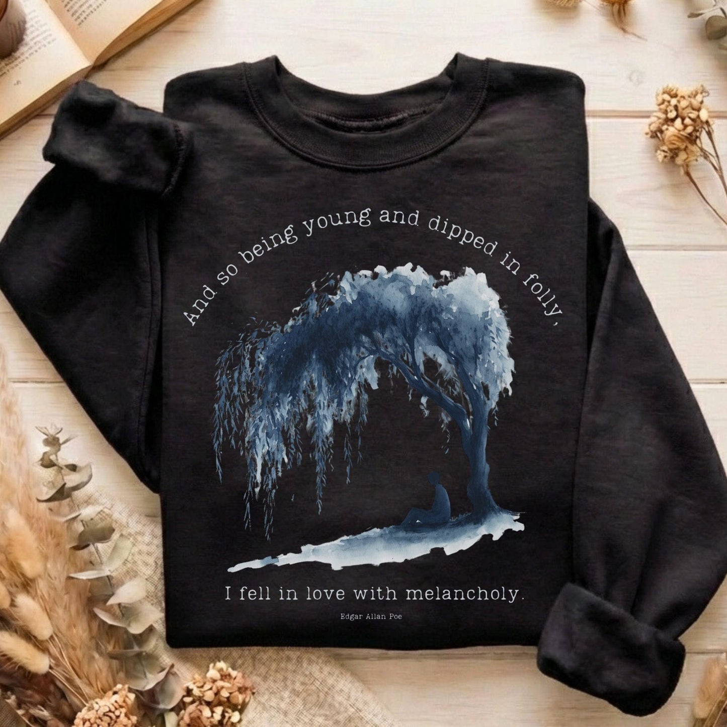 Sweatshirt Black / S Design 143 Sweatshirt The Mystic Eden