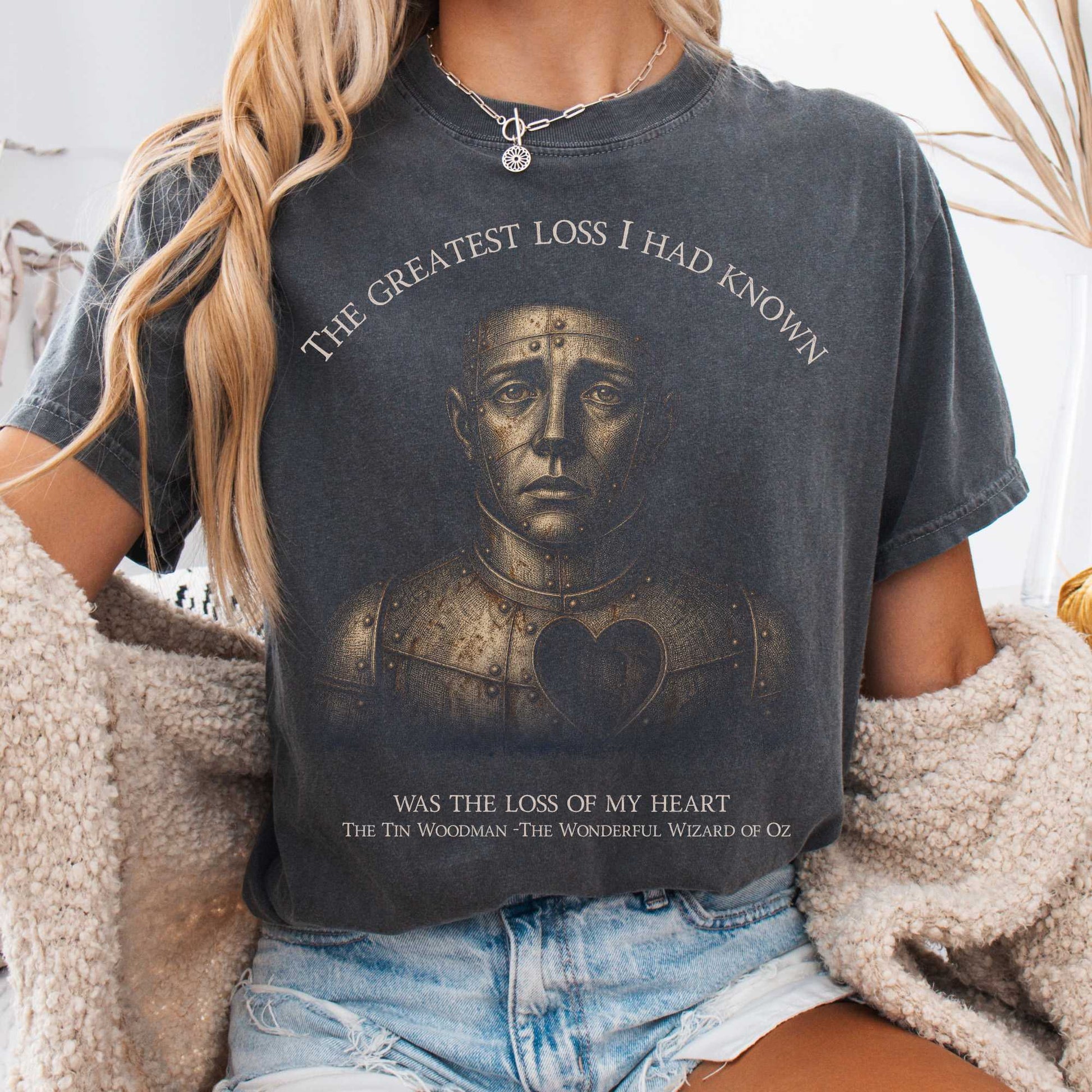 T-Shirt Pepper / S The Greatest Loss I Had Known Tin Woodman T-Shirt The Mystic Eden
