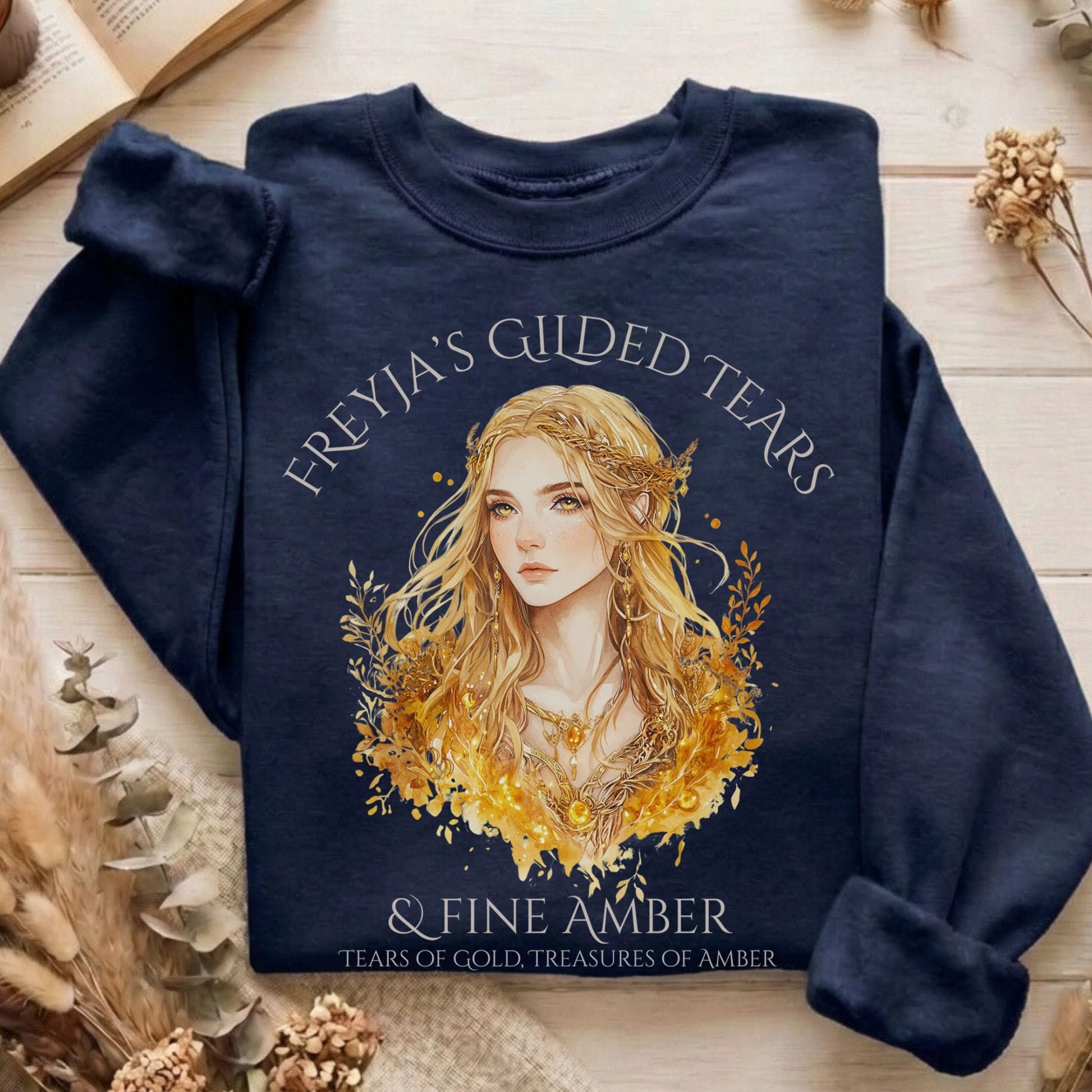 Sweatshirt Navy / S Design 161 Sweatshirt The Mystic Eden
