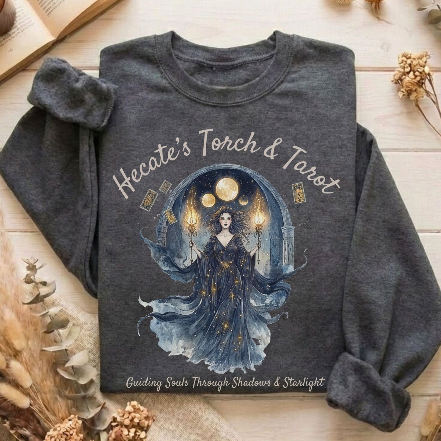 Sweatshirt Dark Heather / S Design 160 Sweatshirt The Mystic Eden
