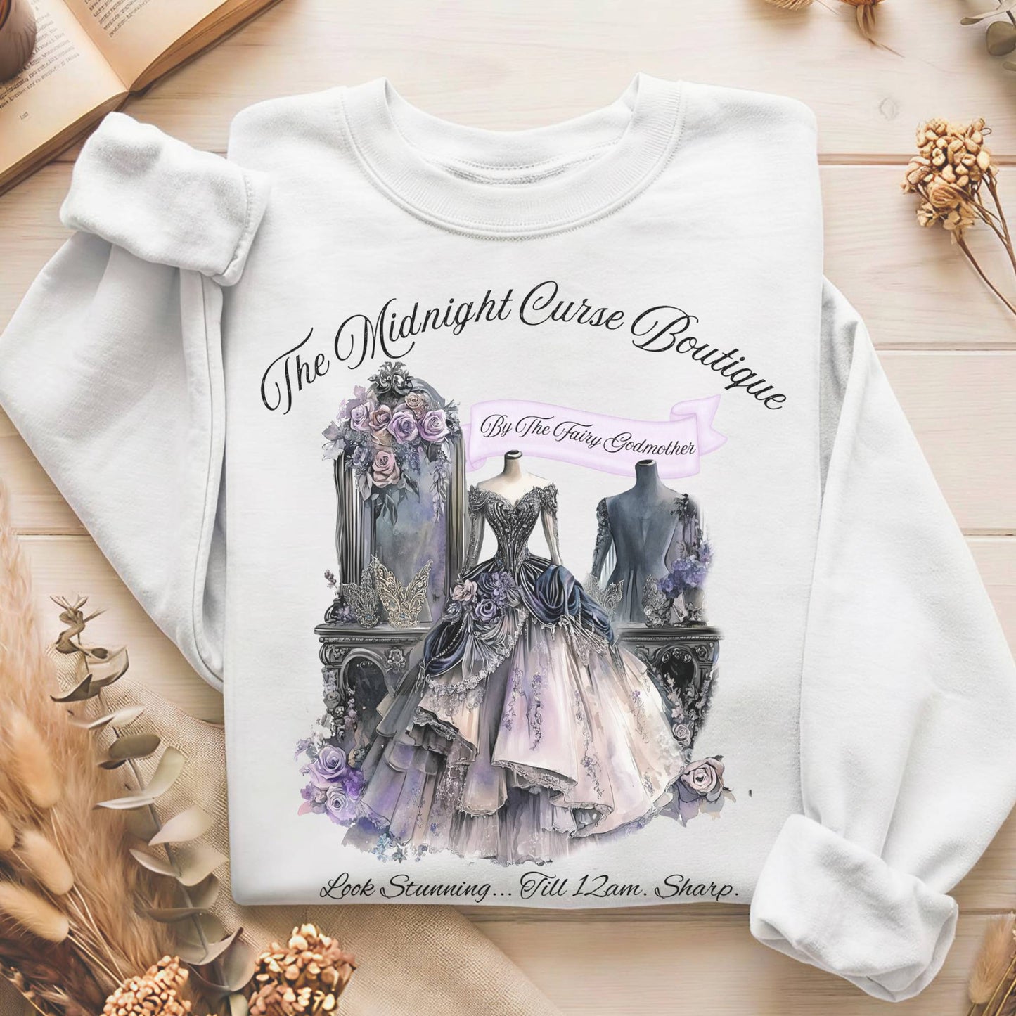 Sweatshirt White / S Design 180 Sweatshirt The Mystic Eden