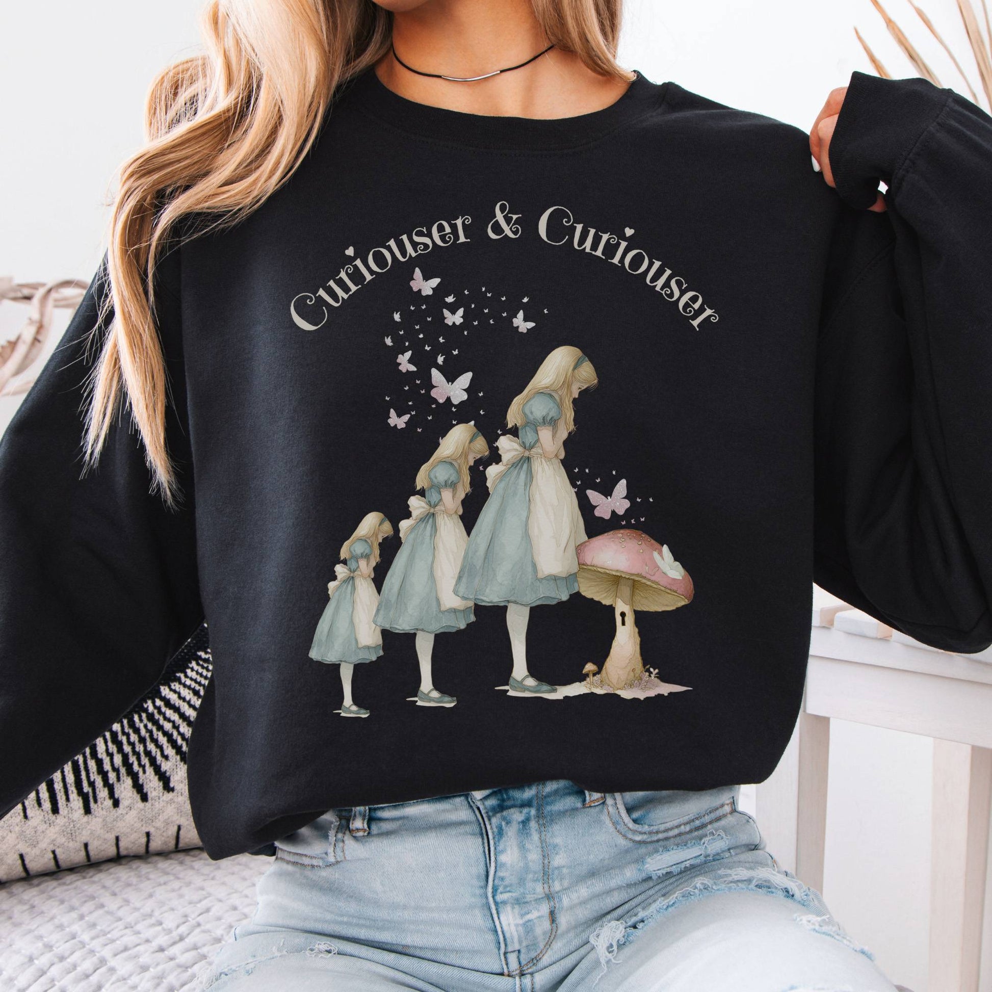 Sweatshirt Design 257 Crewneck Sweatshirt The Mystic Eden