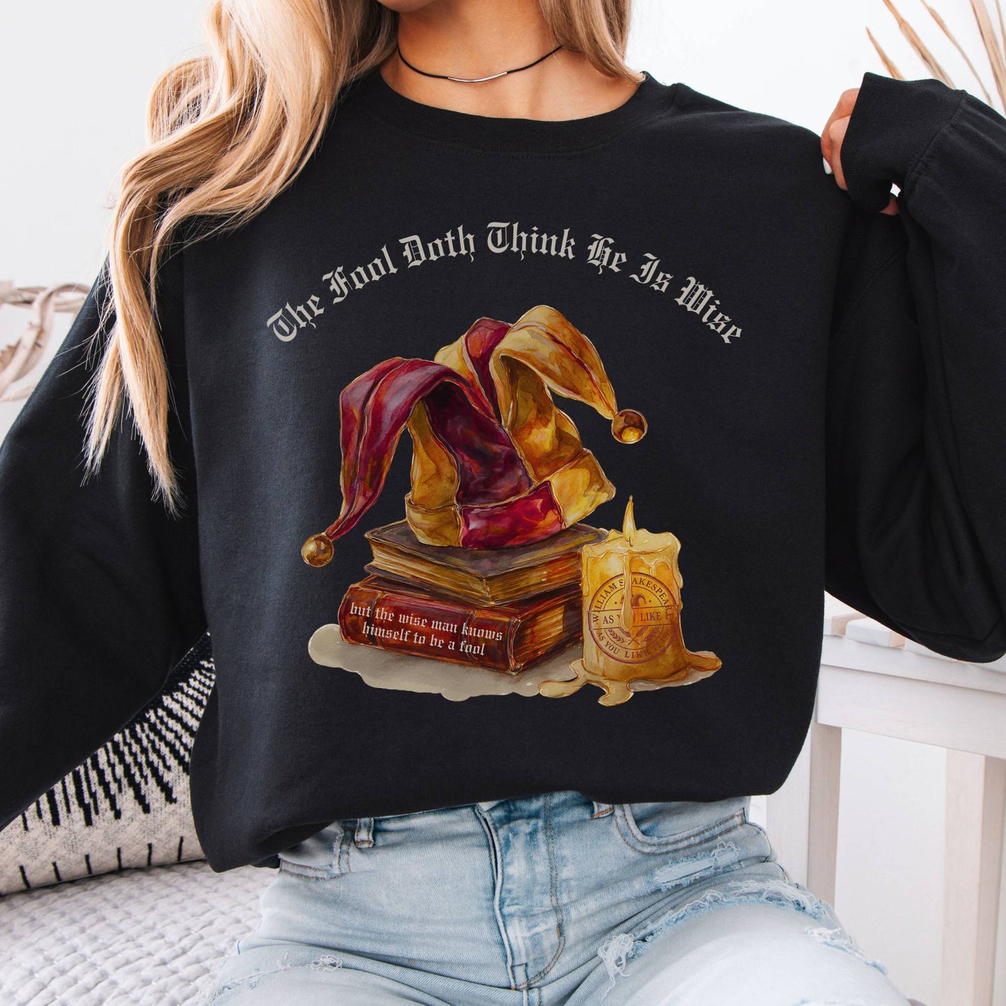 Sweatshirt Design 246 Crewneck Sweatshirt The Mystic Eden