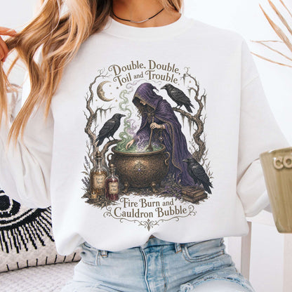 Sweatshirts White / S Design 336 Crewneck Sweatshirt The Mystic Eden