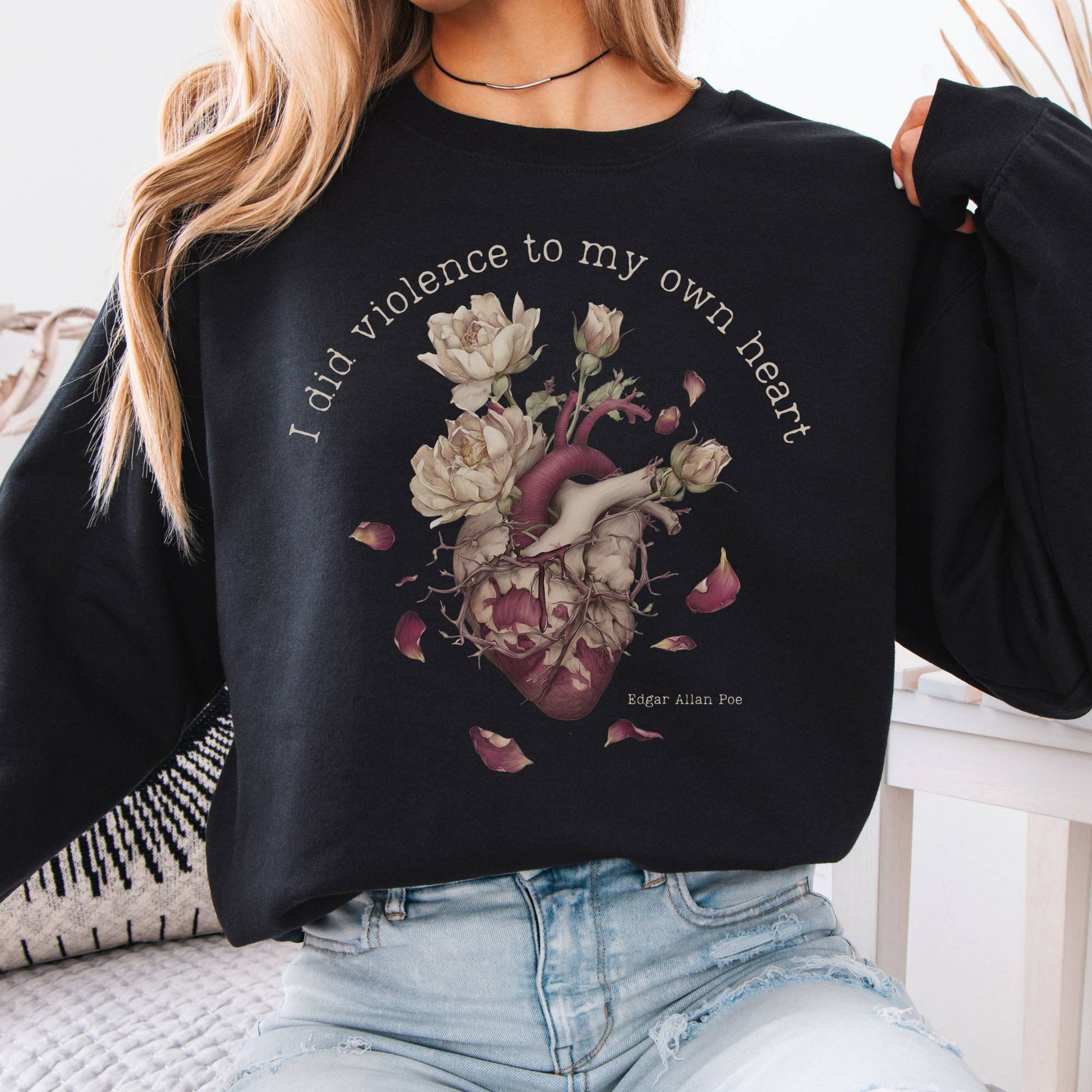 Sweatshirt Design 252 Crewneck Sweatshirt The Mystic Eden
