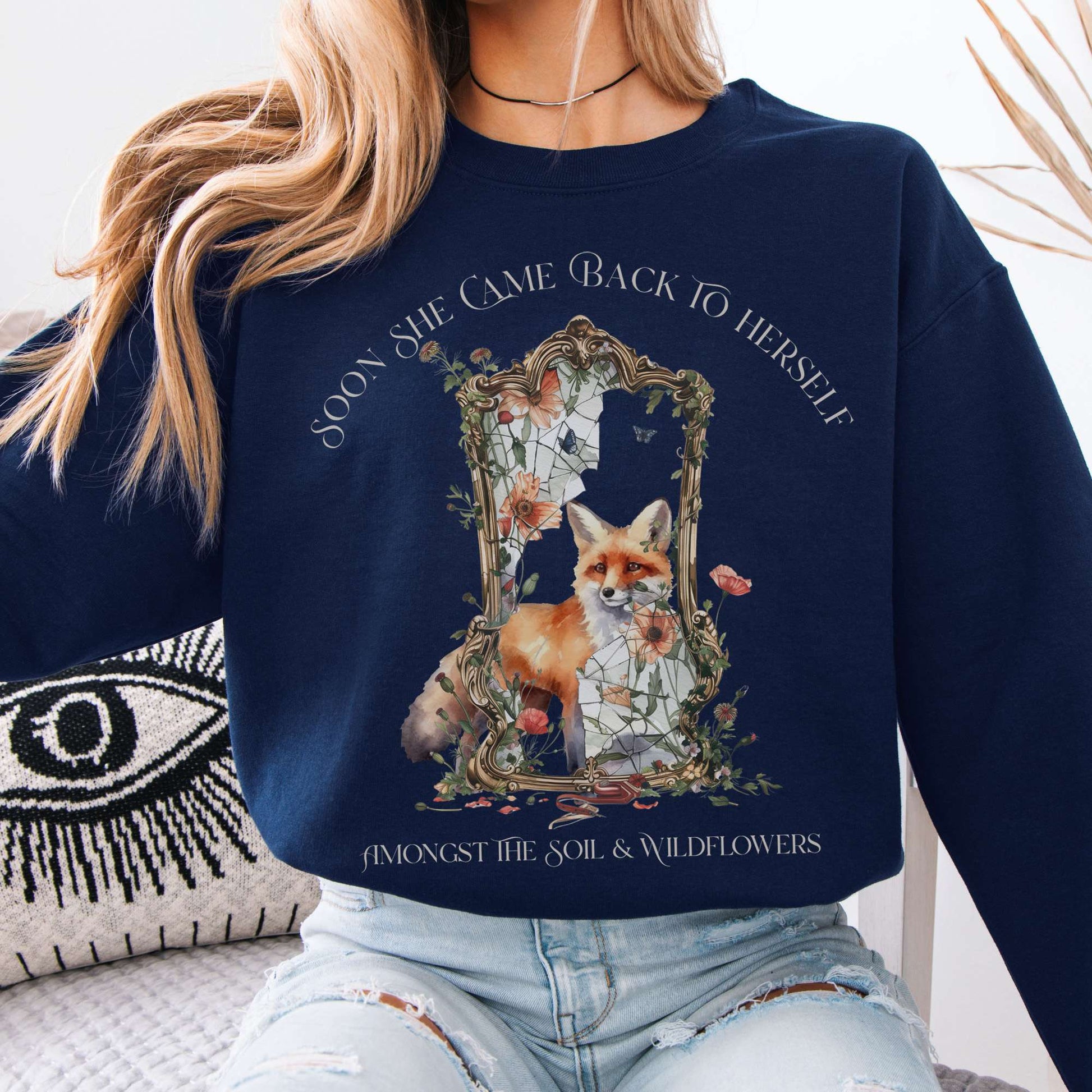 Sweatshirt Navy / S Design 291 Crewneck Sweatshirt The Mystic Eden