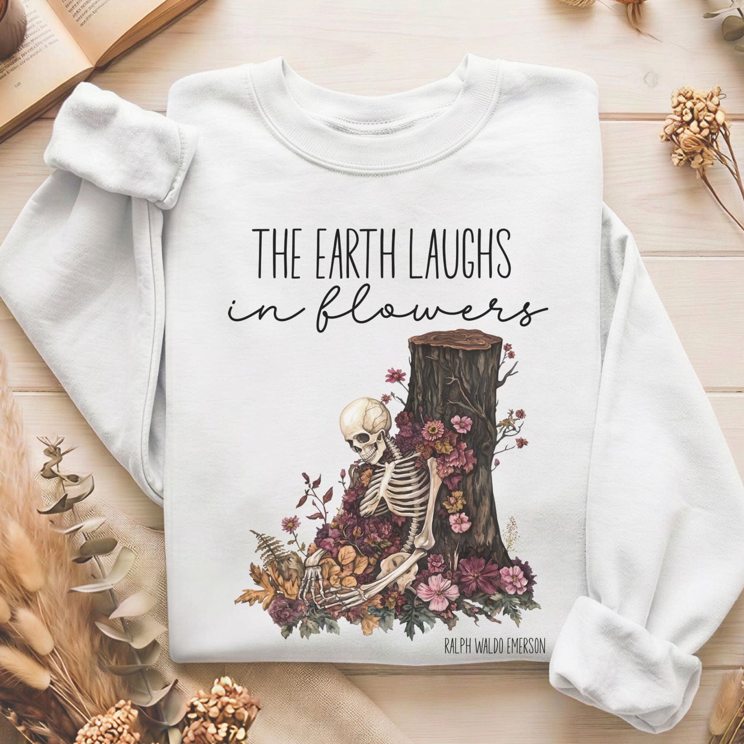 Sweatshirt White / S Design 239 Crewneck Sweatshirt The Mystic Eden
