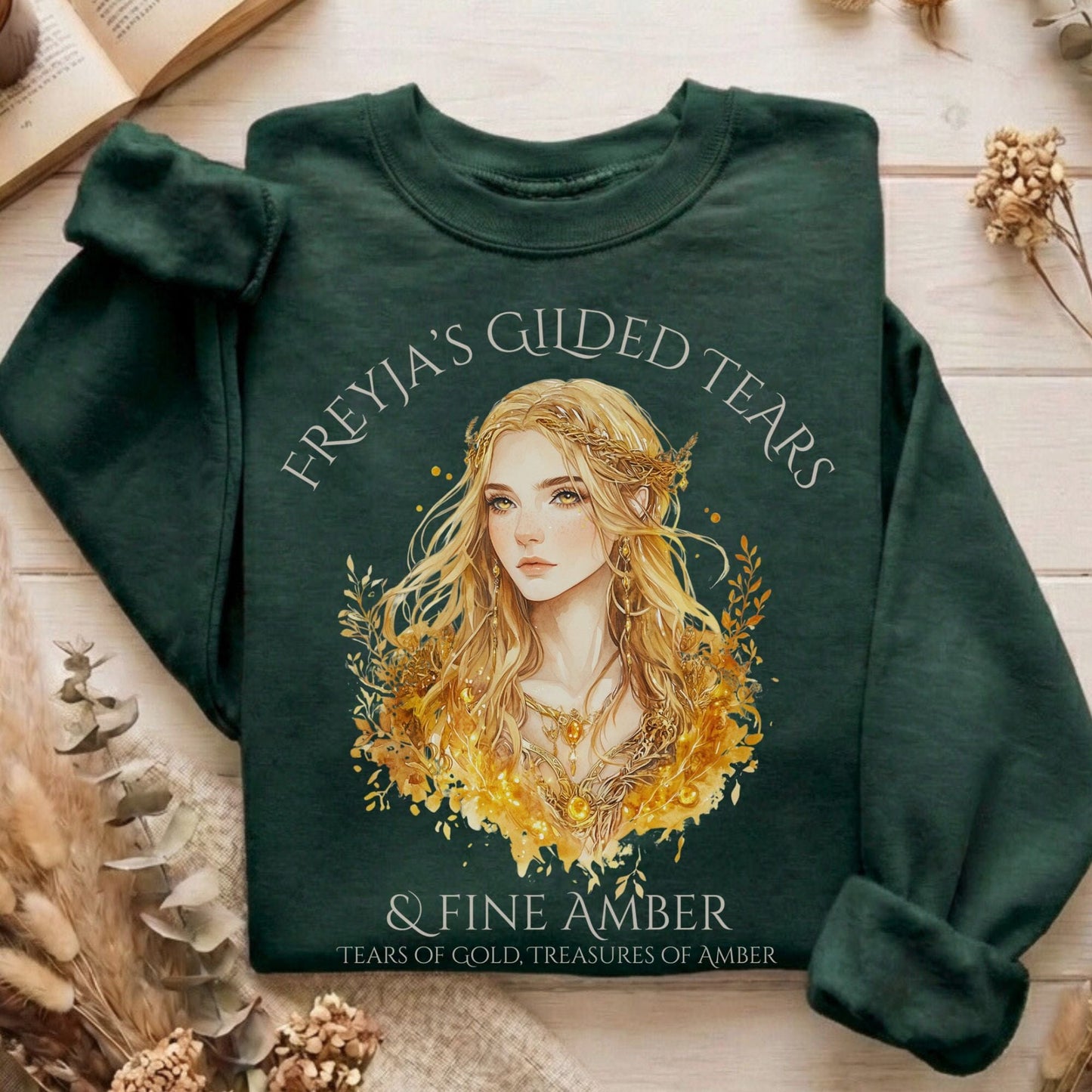 Sweatshirt Forest Green / S Design 161 Sweatshirt The Mystic Eden