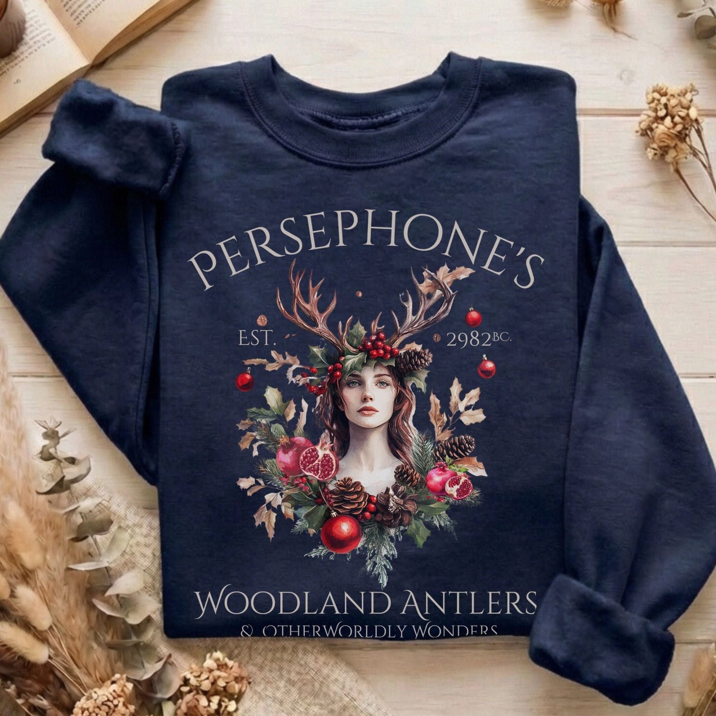 Sweatshirt Navy / S Design 93 Sweatshirt The Mystic Eden