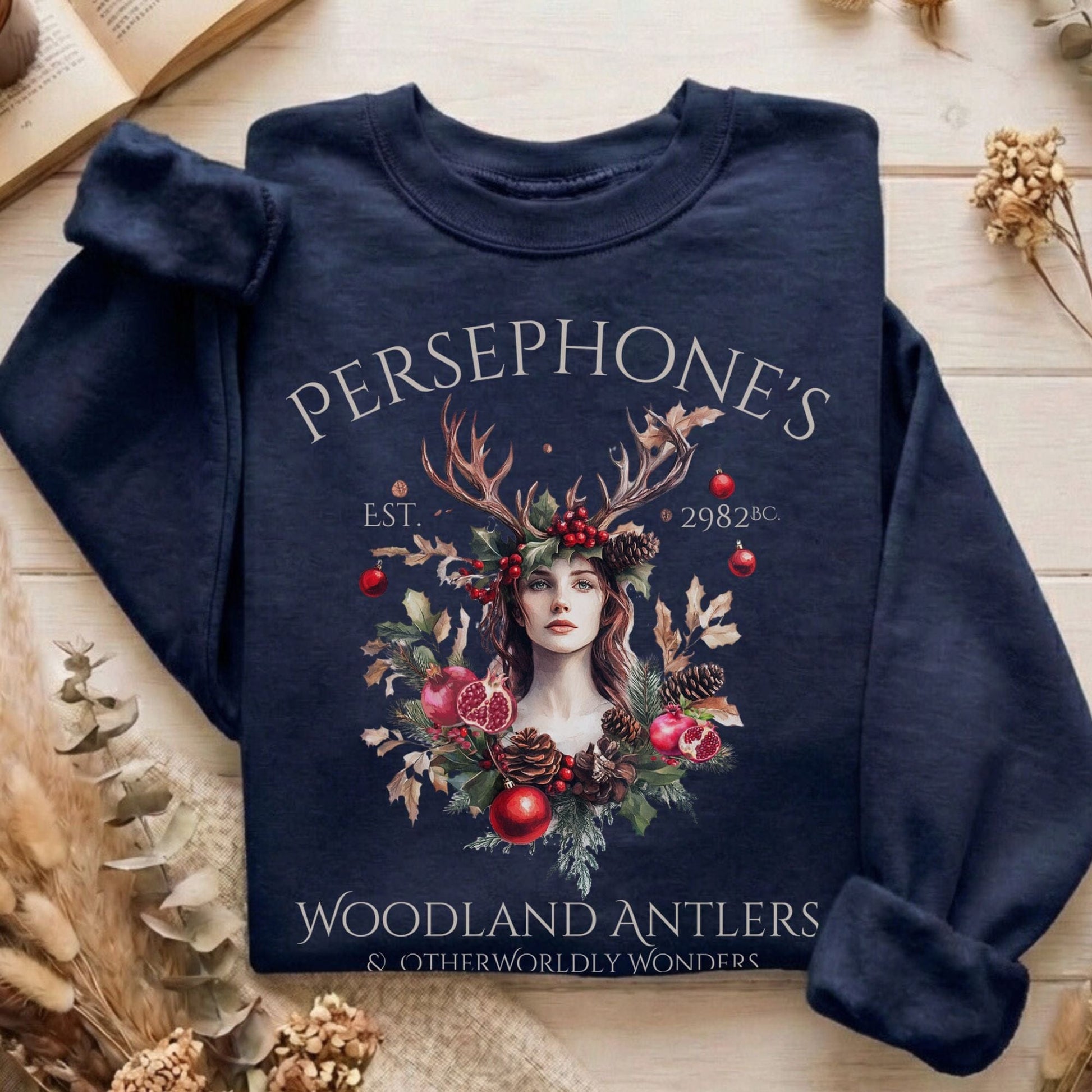 Sweatshirt Navy / S Design 93 Sweatshirt The Mystic Eden