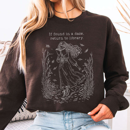Sweatshirt Dark Chocolate / S Design 296 Crewneck Sweatshirt The Mystic Eden