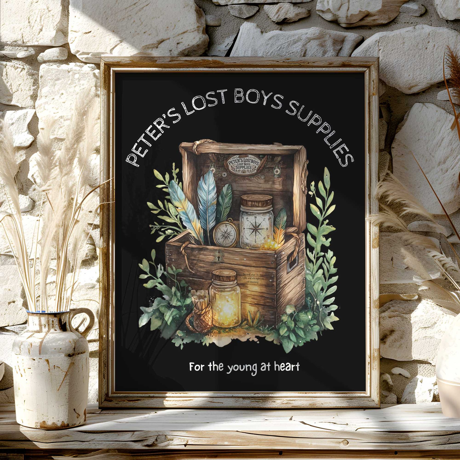 Art Prints 11″ x 14″ / Matte Design 122A - Art Print The Mystic Eden
