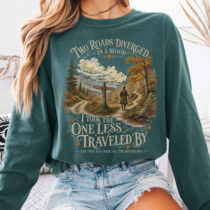 Long-sleeve Blue Spruce / S Design 341 Long Sleeve The Mystic Eden