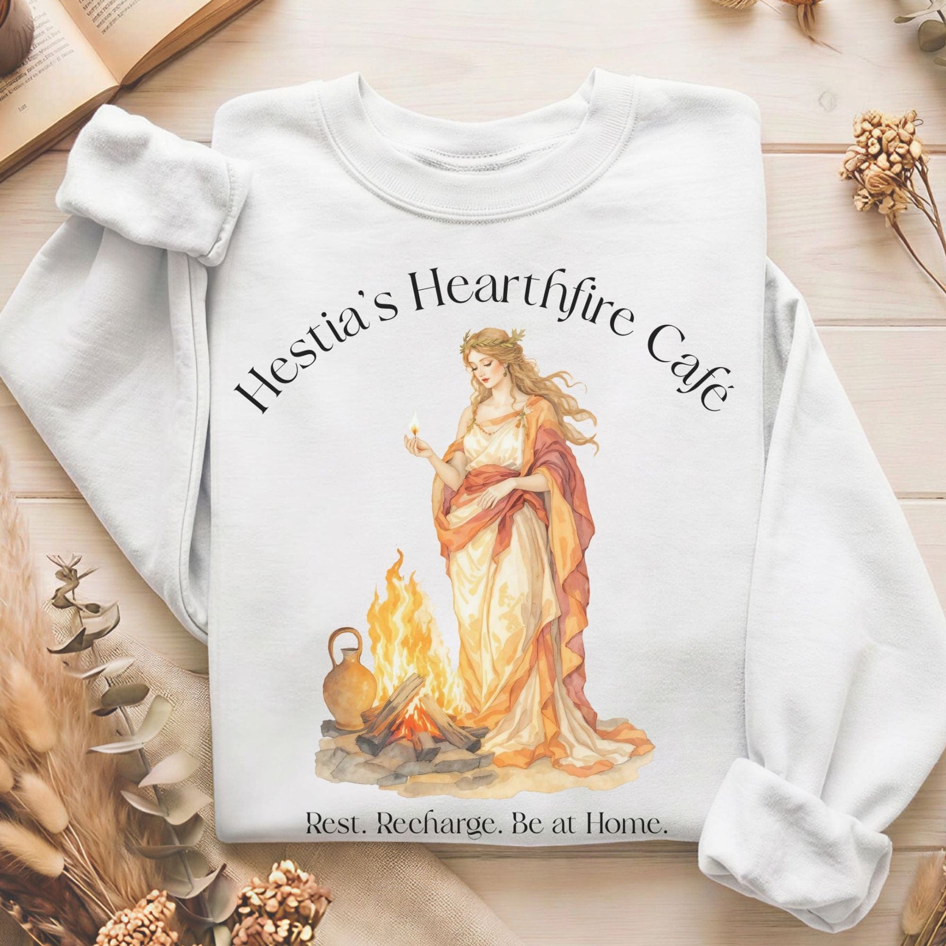 Sweatshirt White / S Design 274 Crewneck Sweatshirt The Mystic Eden