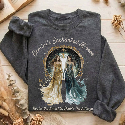 Sweatshirt Dark Heather / S Design 153 Sweatshirt The Mystic Eden
