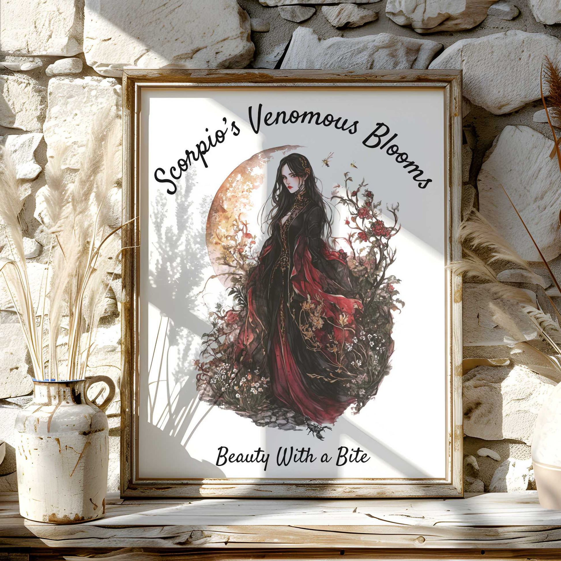 Art Prints 11″ x 14″ / Matte Design 157A - Art Print The Mystic Eden