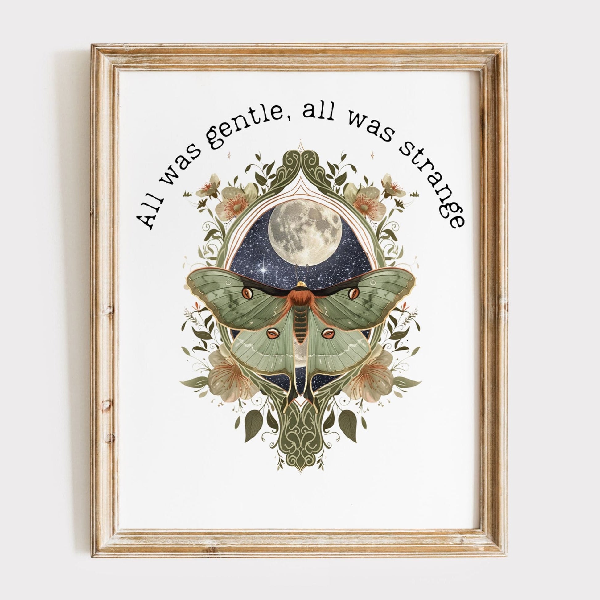 Poster 11″ x 14″ / Matte Design 267B - Art Print The Mystic Eden