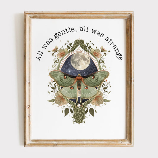 Poster 11″ x 14″ / Matte Design 267B - Art Print The Mystic Eden