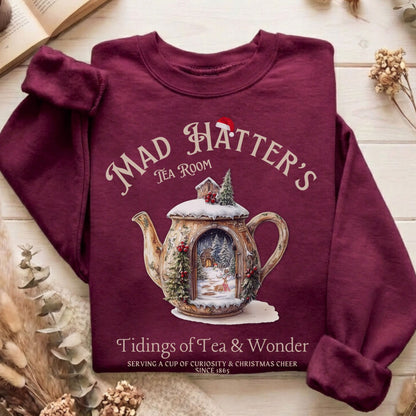 Sweatshirt Maroon / S Design 91 Sweatshirt The Mystic Eden