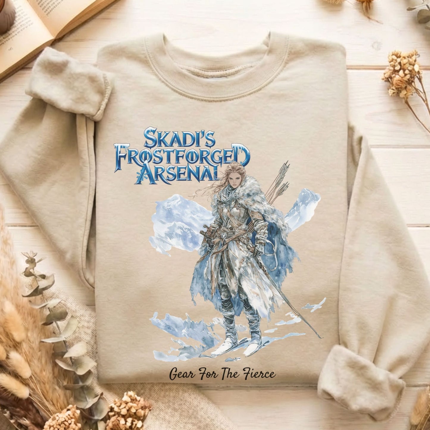 Sweatshirt Sand / S Design 169 Sweatshirt The Mystic Eden